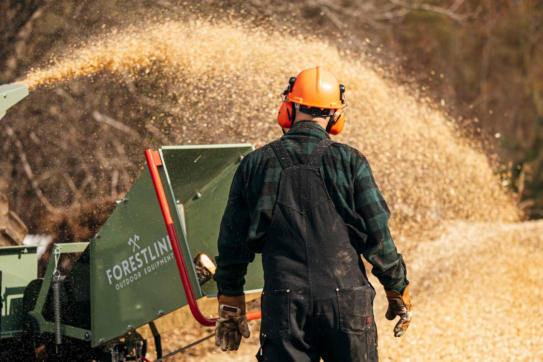 Forestline DH8 8" PTO Wood Chipper with Dual Hydraulic In-feed - Image 6