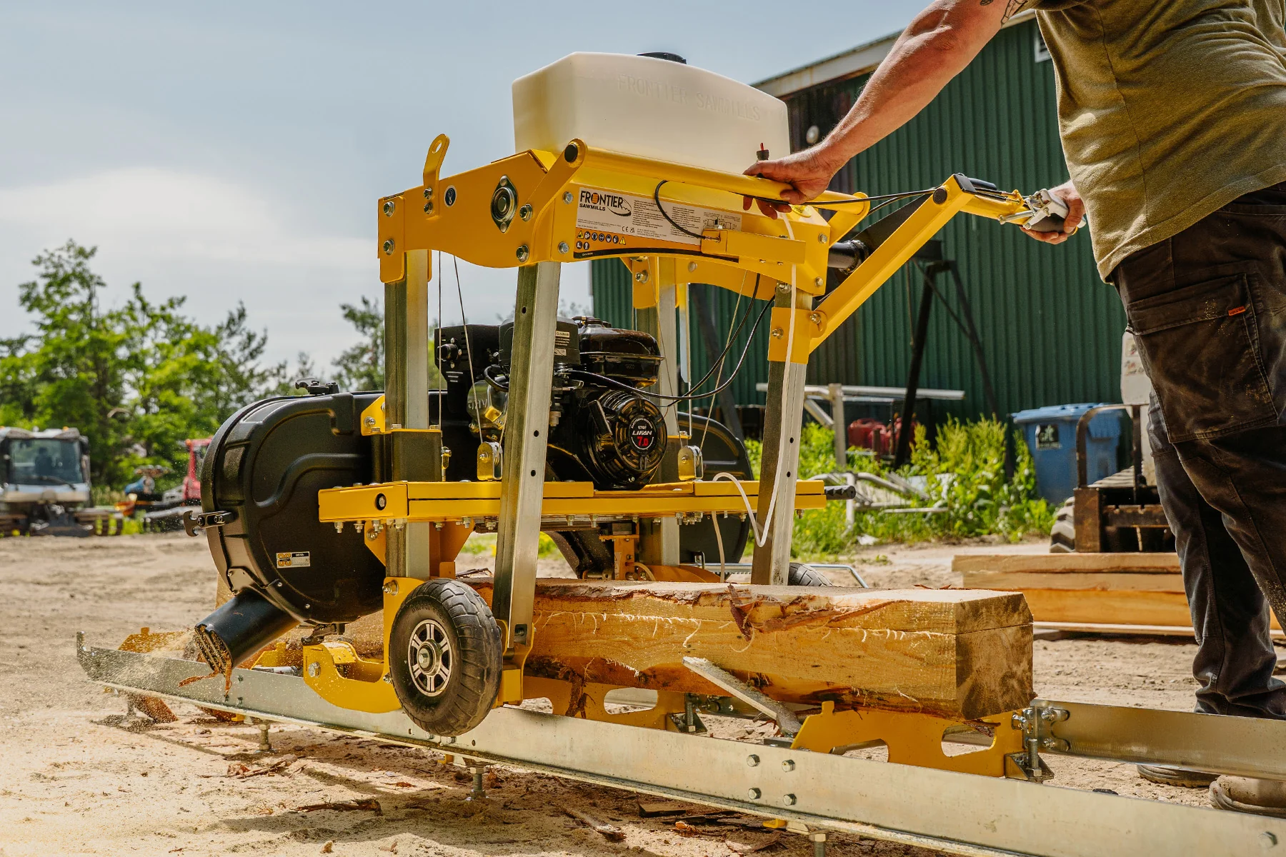 OS18 Portable Sawmill - Image 10