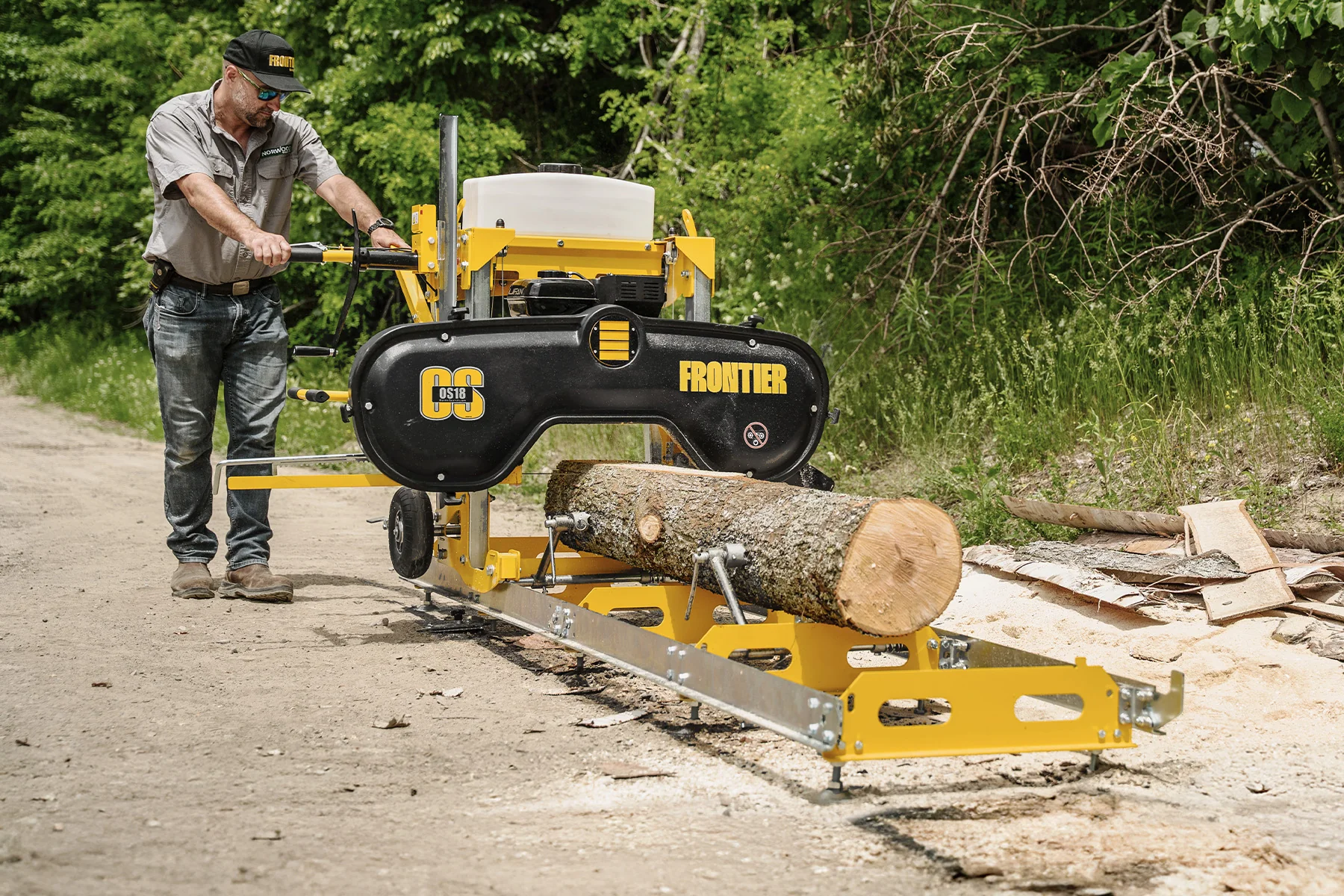 OS18 Portable Sawmill - Image 3