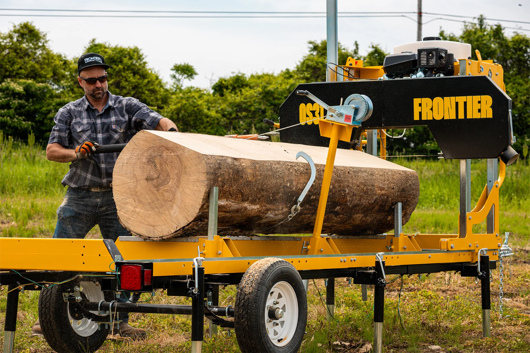 OS31 Portable Sawmill - Image 6