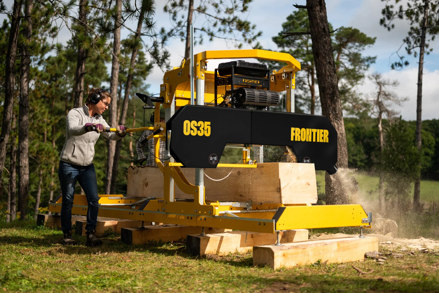 OS35 Portable Sawmill - Image 4